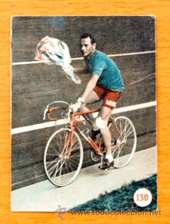 Coleccionismo deportivo: Ciclismo - 130 Hugo Koblet - Editorial Fher 1953, Escenas deportivas - Nunca pegado