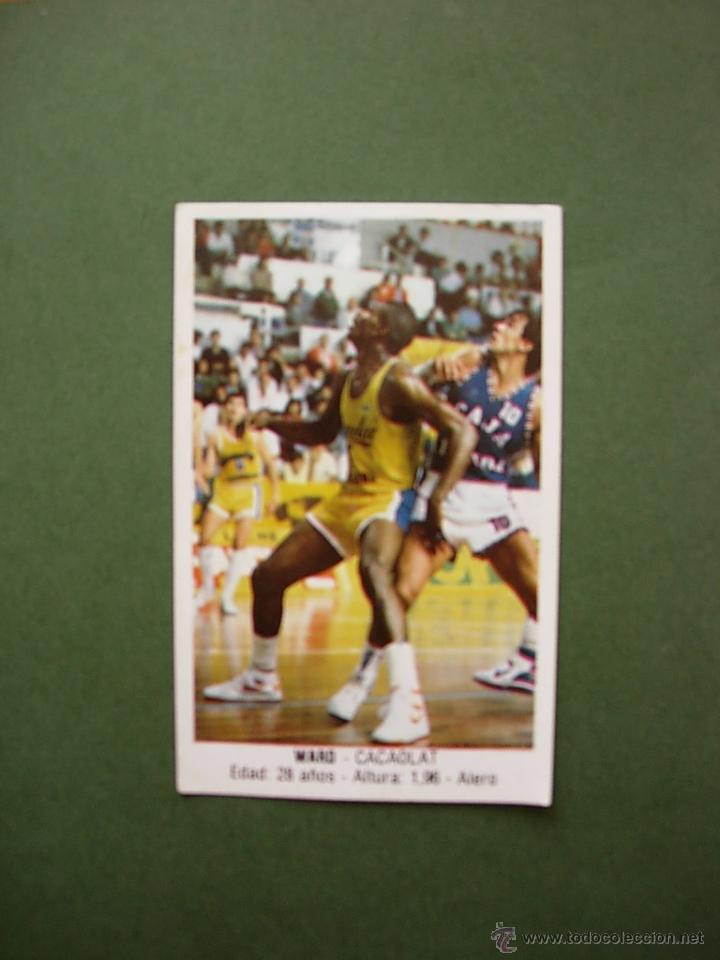 Sports collectibles: CROMOS BASKET 87 88 1987 1988 BALONCESTO MERCHANTE CONVERSE CROMO N&ordm; 20 WARD CACAOLAT