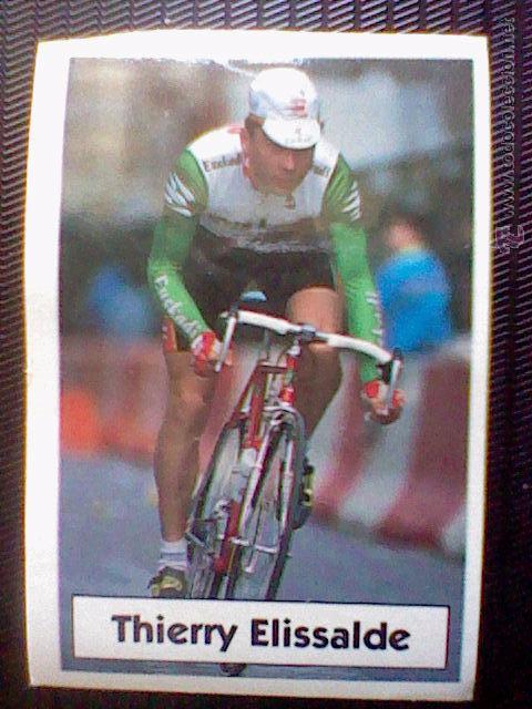 Coleccionismo deportivo: CROMO PROMOCIONAL PASTELITOS BIMBO CICLISMO ELISSALDE EUSKADI N&ordm; 50