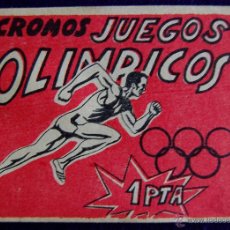 Collezionismo sportivo: ANTIGUO SOBRE DE CROMOS VACIO. DEL ALBUM JUEGOS OLIMPICOS. DIFUSORA DE CULTURA, VALENCIA. 1968.. Lote 297532978
