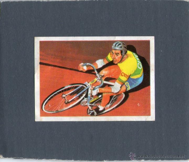Coleccionismo deportivo: EL DEPORTE VISTO POR SUS ASES - CROMO N&ordm; 23 - CICLISMO - CHOCOSPORT NESTL&Eacute; - NUNCA PEGADO.