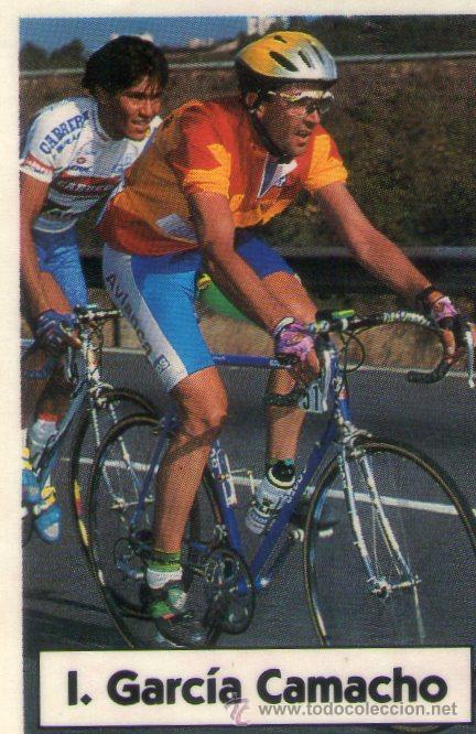 Coleccionismo deportivo: LA VUELTA CICLISTA DE BIMBO 1994 - CROMO N&ordm; 52 - IGNACIO GARC&Iacute;A CAMACHO - BIMBO - NUNCA PEGADO.