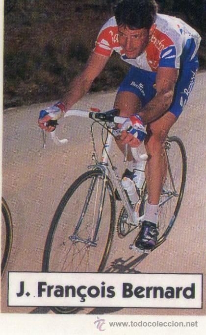 Coleccionismo deportivo: LA VUELTA CICLISTA DE BIMBO 1994 - CROMO N&ordm; 38 - J. FRAN&Ccedil;OIS BERNARD - BIMBO - NUNCA PEGADO.