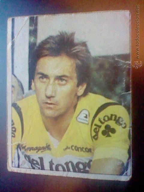 Coleccionismo deportivo: cromo recuperado chocolates hueso ciclismo merchante 1984 n&ordm; 124 van calster