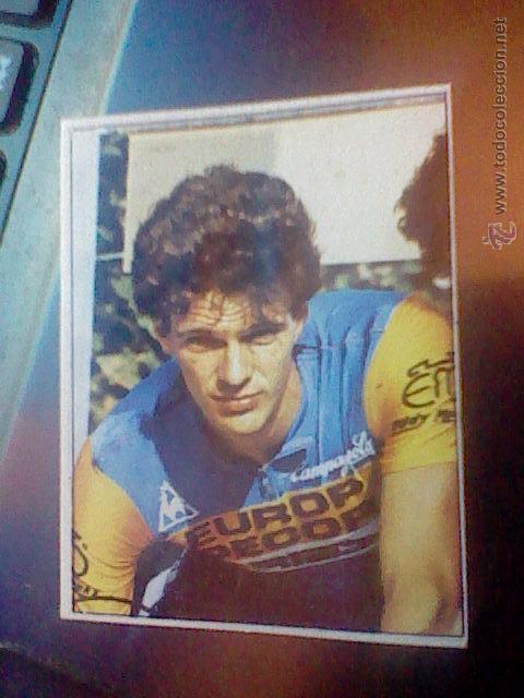 Coleccionismo deportivo: cromo recuperado chocolates hueso ciclismo merchante 1984 n&ordm; 114 staes