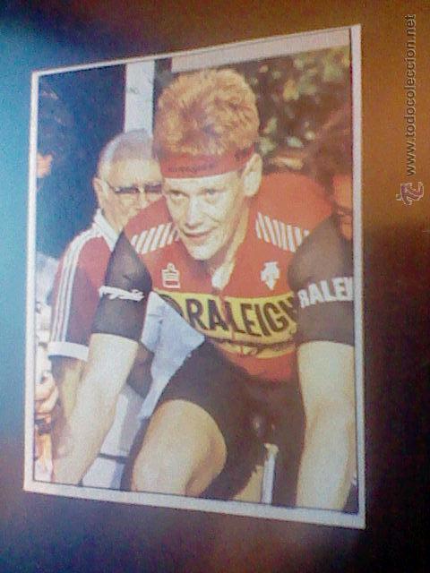 Coleccionismo deportivo: cromo recuperado chocolates hueso ciclismo merchante 1984 n&ordm; 95 dosterbosch