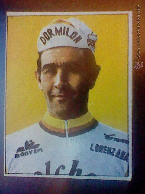 Coleccionismo deportivo: cromo recuperado chocolates hueso ciclismo merchante 1984 n&ordm;  68