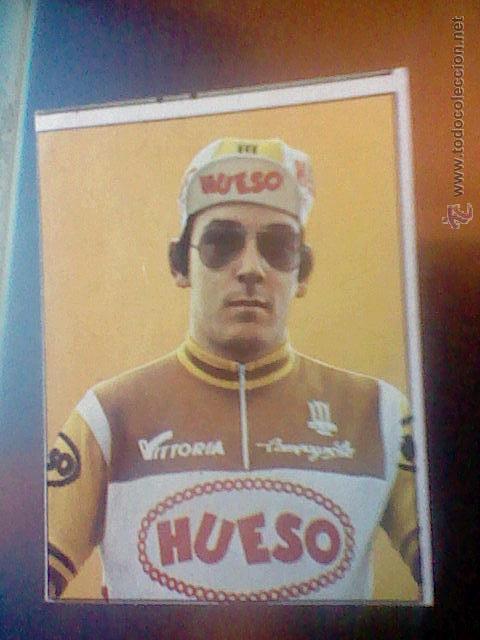 Coleccionismo deportivo: cromo recuperado chocolates hueso ciclismo merchante 1984 n&ordm; 9 girabent