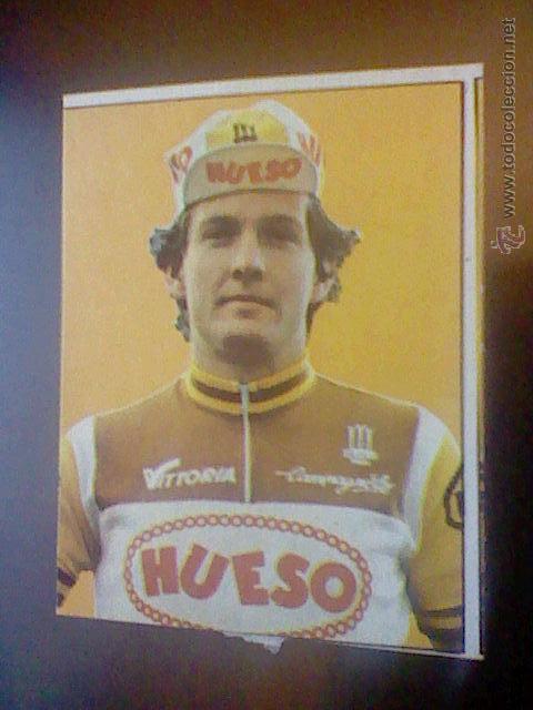 Coleccionismo deportivo: cromo recuperado chocolates hueso ciclismo merchante 1984 n&ordm; 4