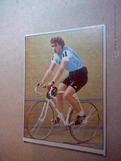 Coleccionismo deportivo: cromo SIN PEGAR NUNCA chocolates hueso ciclismo merchante 1984 n&ordm; 180 lacouline