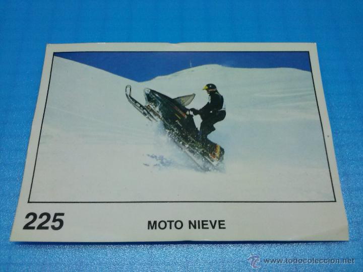 Coleccionismo deportivo: CROMO PANINI COLECCION SOLO MOTO 225 MOTO NIEVE