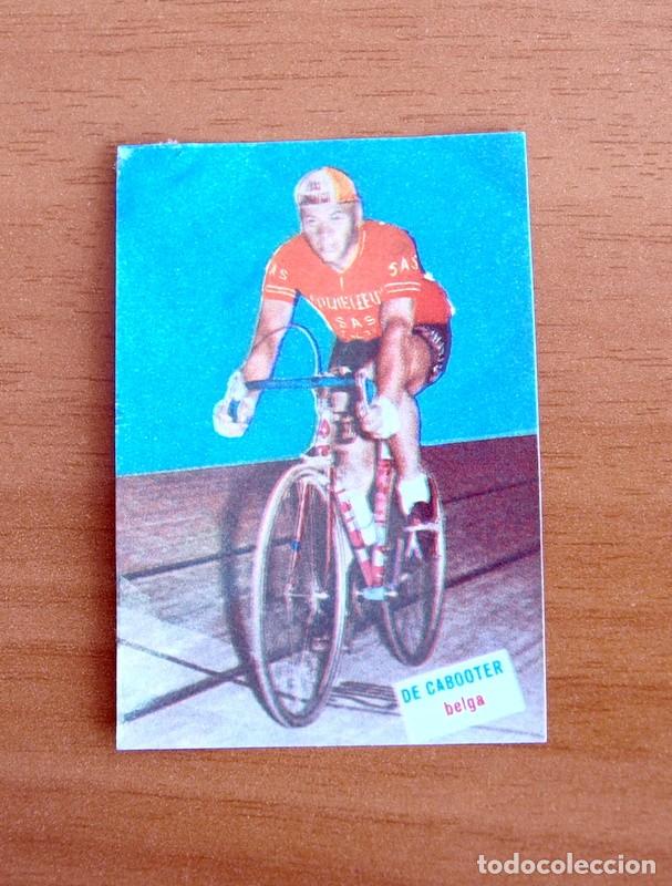 Coleccionismo deportivo: Ciclismo - De Cabooter - Vuelta ciclista a Espa&ntilde;a 1961 - Editorial Fher - Nunca pegado