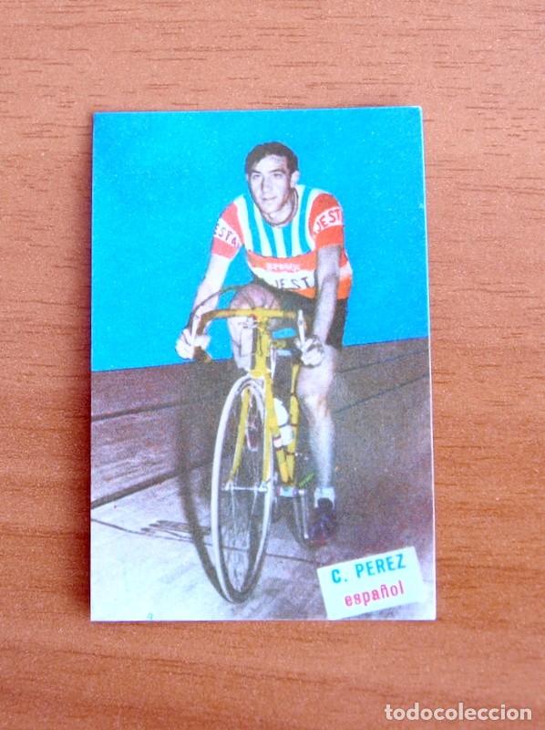 Coleccionismo deportivo: Ciclismo - C. P&eacute;rez - Vuelta ciclista a Espa&ntilde;a 1961 - Editorial Fher - Nunca pegado