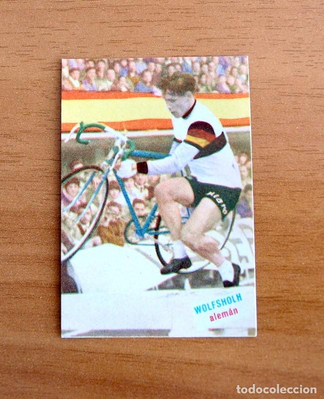 Coleccionismo deportivo: Ciclismo - Wolfsholh - Vuelta ciclista a Espa&ntilde;a 1961 - Editorial Fher - Nunca pegado