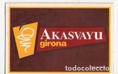 Coleccionismo deportivo: AKASVAYU GIRONA *** CROMO IMAN DE NEVERA *** DIARI DE GIRONA