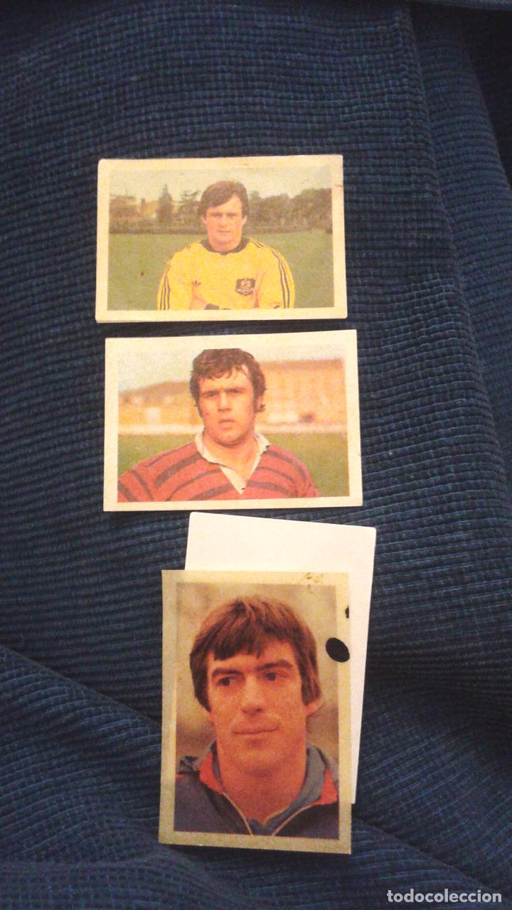 Coleccionismo deportivo: LOTE 3 CROMOS RUGBY STARS 83 V NATIONS ESTRELLAS CINCO NACIONES NUNCA PEGADO. LEER