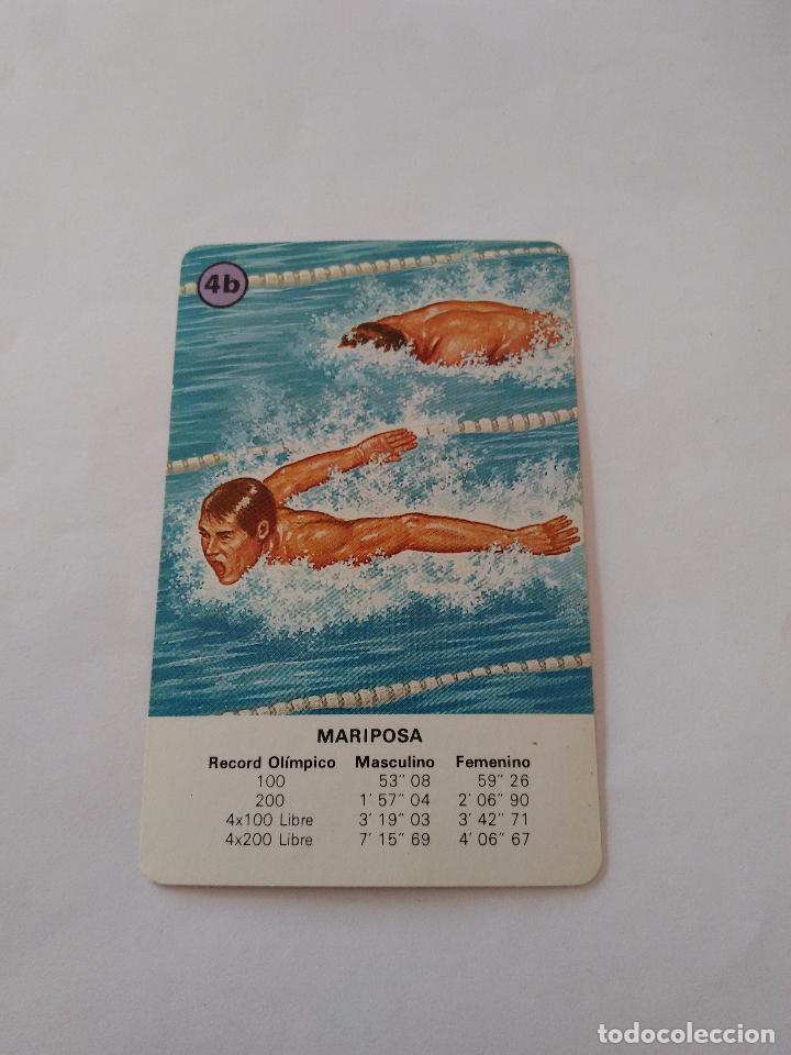 Collezionismo sportivo: CARTA ANTIGUA DE DEPORTES (A&Ntilde;OS 80 O 90): NATACI&Oacute;N - MARIPOSA Y SUS CARACTER&Iacute;STICAS