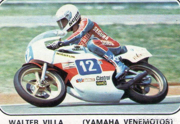 Coleccionismo deportivo: MOTO SPORT - CROMO N&ordm; 116 - WALTER VILLA (YAMAHA VENEMOTOS) - PANINI - NUNCA PEGADO.