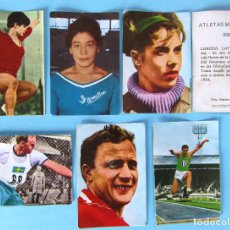 Coleccionismo deportivo: LOTE DE CROMOS. CROMOS SUELTOS; 1,20 €. ATLETAS MEXICO 68. EDITORIAL FHER, BILBAO, 1968.. Lote 101916599