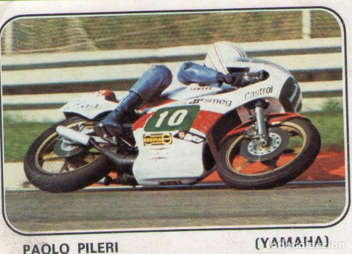 Coleccionismo deportivo: MOTO SPORT - CROMO N&ordm; 95 - PAOLO PILERI (YAMAHA) - PANINI - NUNCA PEGADO.