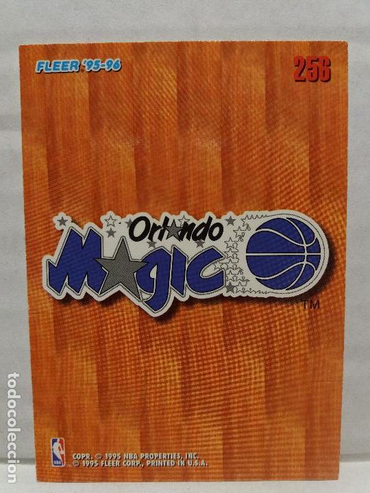 Coleccionismo deportivo: 256 ORLANDO MAGIC Trading Card NBA FLEER 95 96 Cromo Carta Tarjeta Colecci&oacute;n