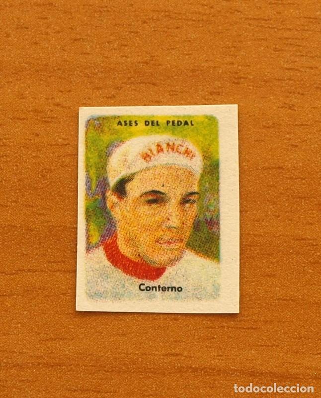 Coleccionismo deportivo: Ciclismo - Angelo Conterno - Ases del pedal - A&ntilde;os 50 - Nunca pegado