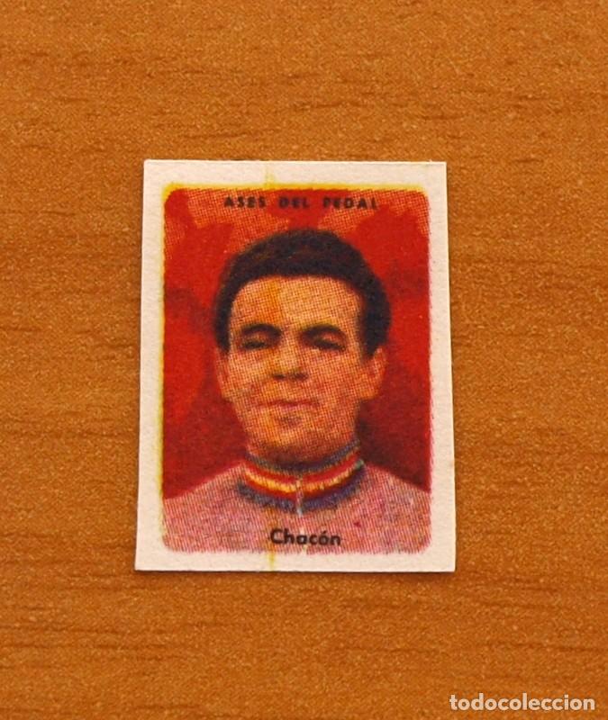 Coleccionismo deportivo: Ciclismo - Miguel Chac&oacute;n - Ases del pedal - A&ntilde;os 50 - Nunca pegado
