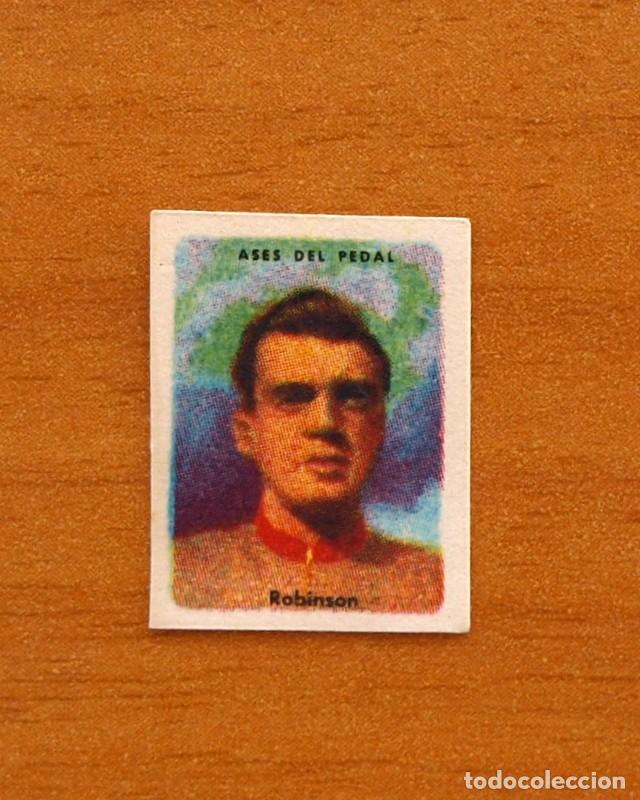 Coleccionismo deportivo: Ciclismo - Brian Robinson - Ases del pedal - A&ntilde;os 50 - Nunca pegado