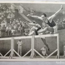 Coleccionismo deportivo: FOTO CROMO OLIMPIADA DE LOS ÁNGELES. 1932. Nº 84. ATLETISMO, FINLANDIA, ACHILLES JARVINEN, SALTO. Lote 131455110