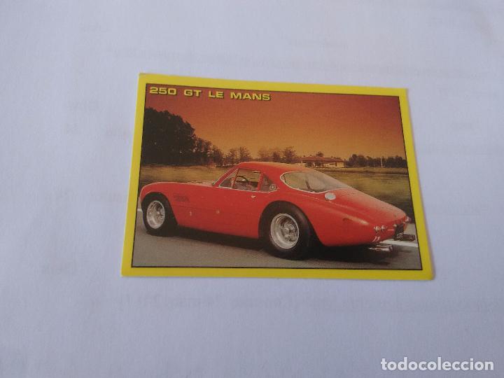 Coleccionismo deportivo: ANTIGUO CROMO 250 GT LE MANS COLECCI&Oacute;N FERRARI DE PANINI (N&ordm; 91)