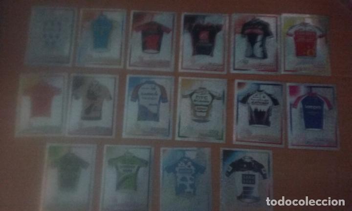 Coleccionismo deportivo: 16 CROMOS SPRINT 2010 CICLISMO. MAILLOTS DE LOS EQUIPOS. NUEVOS