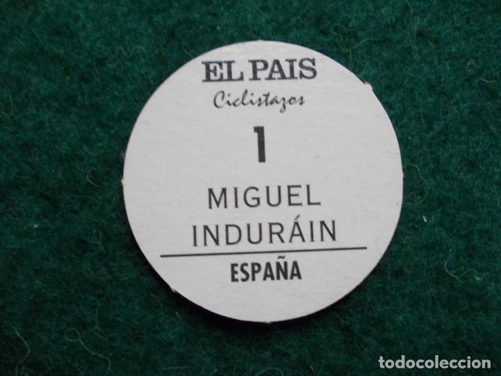 Coleccionismo deportivo: Cromo tazo cromos tazos El Pais ciclistas n&ordm; 1