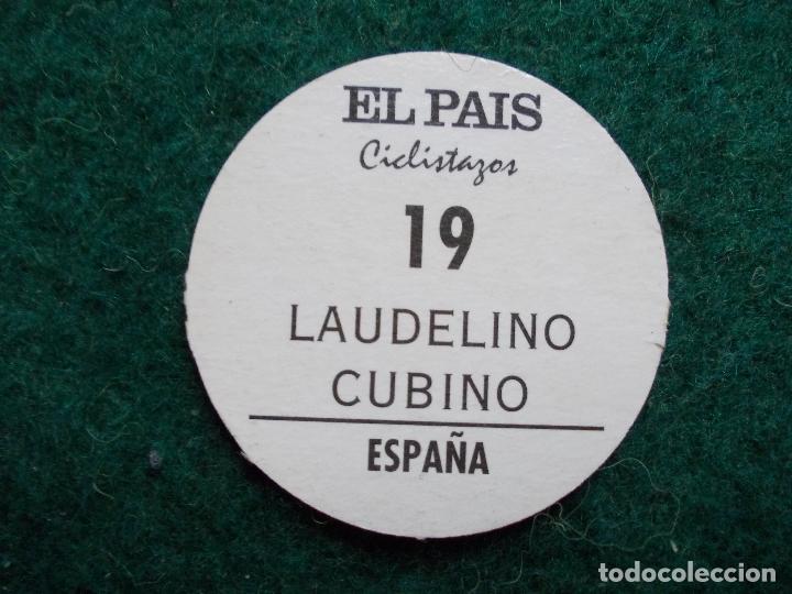 Coleccionismo deportivo: Cromo tazo cromos tazos El Pais ciclistas n&ordm; 19