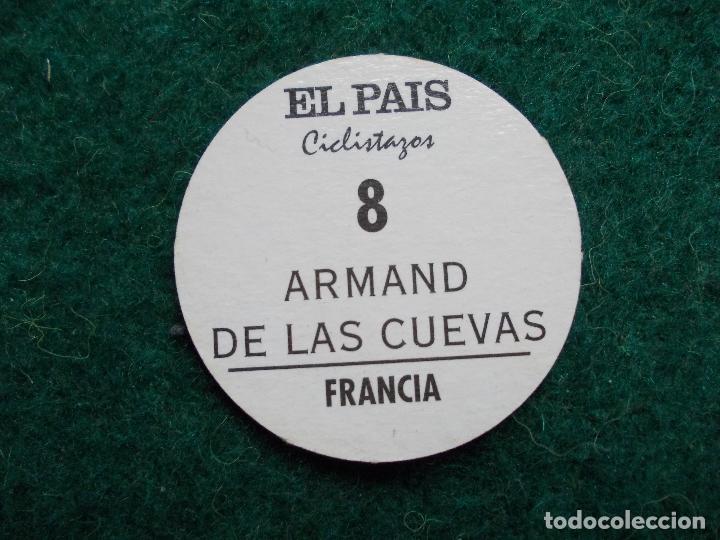 Coleccionismo deportivo: Cromo tazo cromos tazos El Pais ciclistas n&ordm; 8