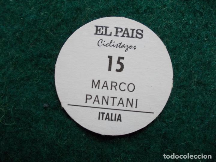 Coleccionismo deportivo: Cromo tazo cromos tazos El Pais ciclistas n&ordm; 15