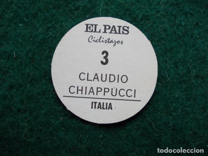 Coleccionismo deportivo: Cromo tazo cromos tazos El Pais ciclistas n&ordm; 3