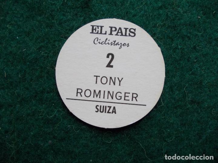Coleccionismo deportivo: Cromo tazo cromos tazos El Pais ciclistas n&ordm; 2