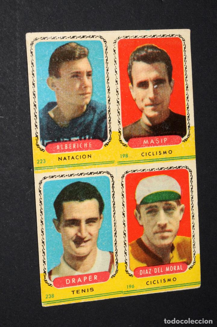 Coleccionismo deportivo: CROMOS DE DEPORTES VARIOS - CICLISMO - NATACION  Y TENIS