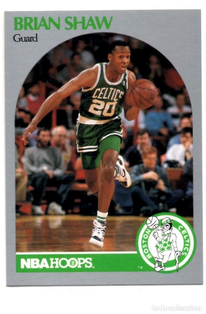 Brian Shaw 48 Nba Hoops 90 91 Boston Celtics Buy Stickers Of Other Sports At Todocoleccion 152570722