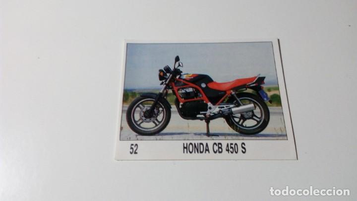 Coleccionismo deportivo: N&ordm; 52 HONDA CB 450 S SIN PEGAR CROMO MOTOCICLISMO ALBUM 1989 EDITORIAL MILANO