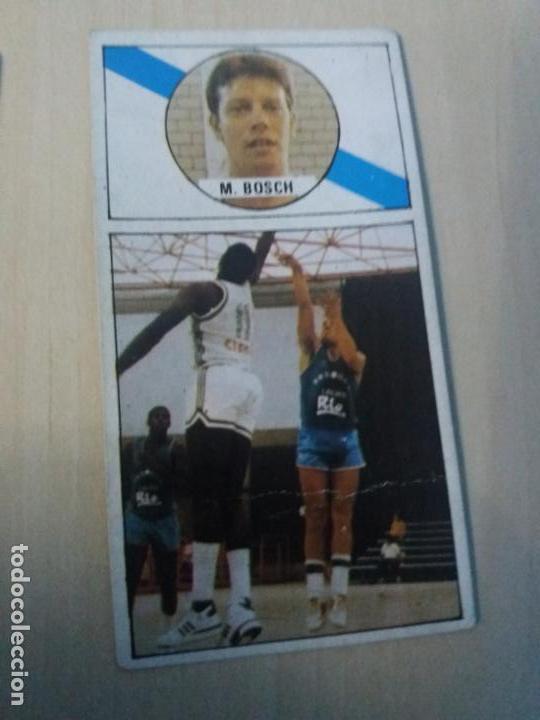 Coleccionismo deportivo: CROMO N&ordm; 21 MANEL BOSCH - BREOGAN - BALONCESTO ED. MERCHANTE 1986 1987 - BUEN ESTADO