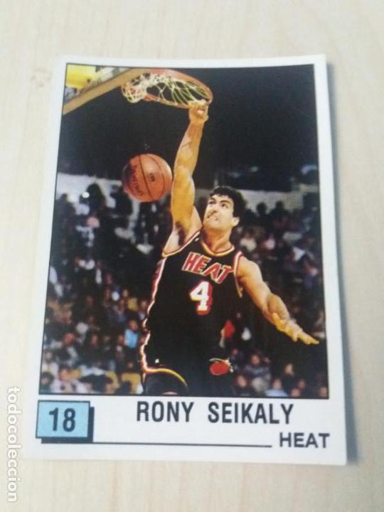 Collezionismo sportivo: CROMO N&ordm;18 RONY SEIKALY PANINI BASKET NBA 90 1990 NUEVO SIN PEGAR