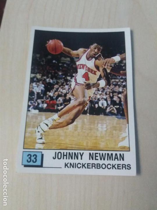 Collezionismo sportivo: CROMO N&ordm;33 JOHNNY NEWMAN PANINI BASKET NBA 90 1990 NUEVO SIN PEGAR