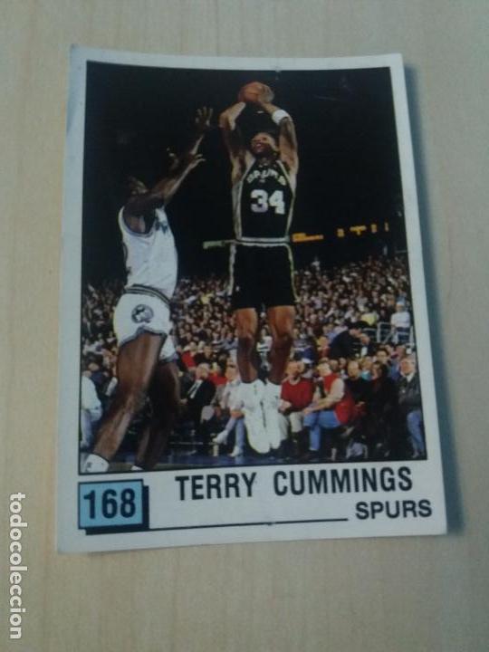 Collezionismo sportivo: CROMO N&ordm;168 TERRY CUMMINGS PANINI BASKET NBA 90 1990 NUEVO SIN PEGAR