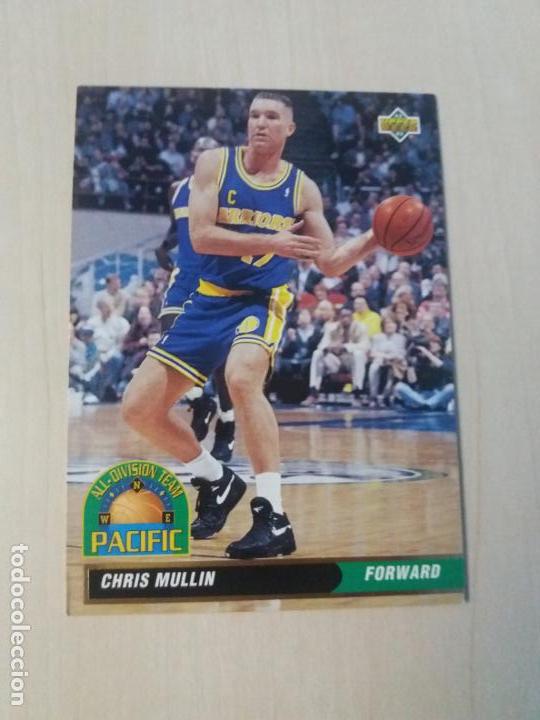 Coleccionismo deportivo: NBA UPPER DECK 92/93 CROMO FICHA N&ordm; 51 CHRIS MULLIN