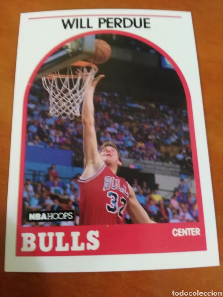Sammelleidenschaft Sport: Will Perdue 259 NBA Hoops 1989-90 Chicago Bulls