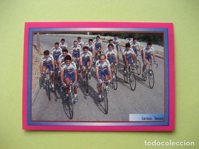 Coleccionismo deportivo: CICLISMO: CARRERA TASSONI 1995 - CROMO DE LA PLANTILLA - GIRO ITALIA 1995