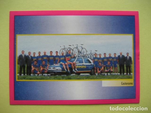 Coleccionismo deportivo: CICLISMO: CASTORAMA 1995 - CROMO DE LA PLANTILLA - GIRO ITALIA 1995