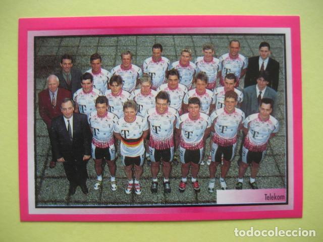 Coleccionismo deportivo: CICLISMO: TELEKOM 1995 - CROMO DE LA PLANTILLA - GIRO ITALIA 1995