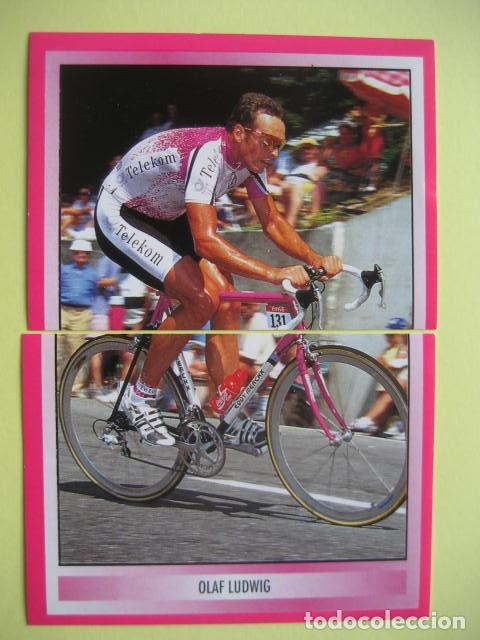 Coleccionismo deportivo: CICLISMO: TELEKOM 1995 - CROMO DEL LIDER: OLAF LUDWIG - GIRO ITALIA 1995